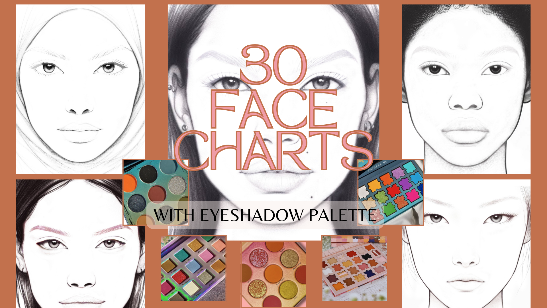 Makeup Face Charts