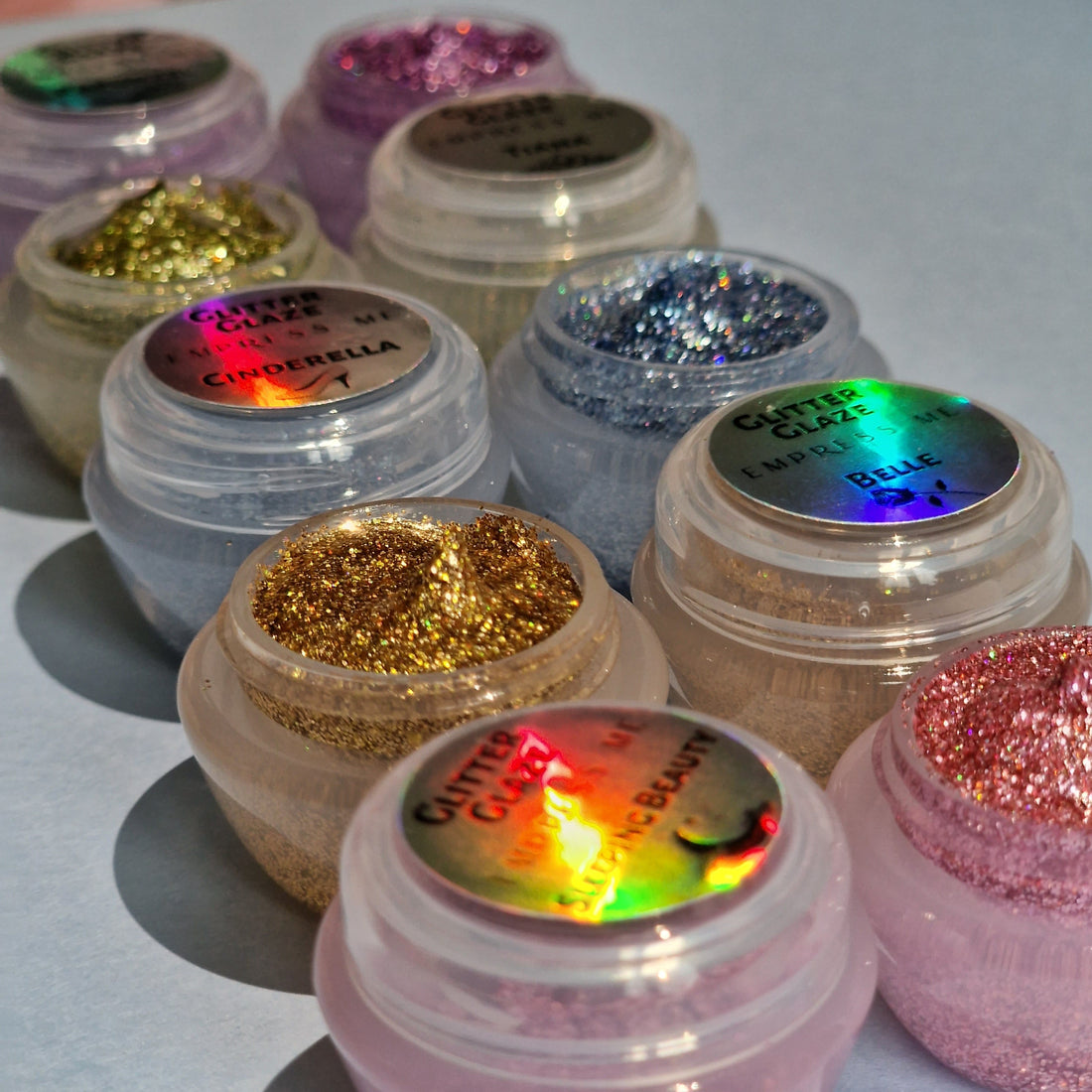 How to Sparkle with Empress Me Glitter Glazes