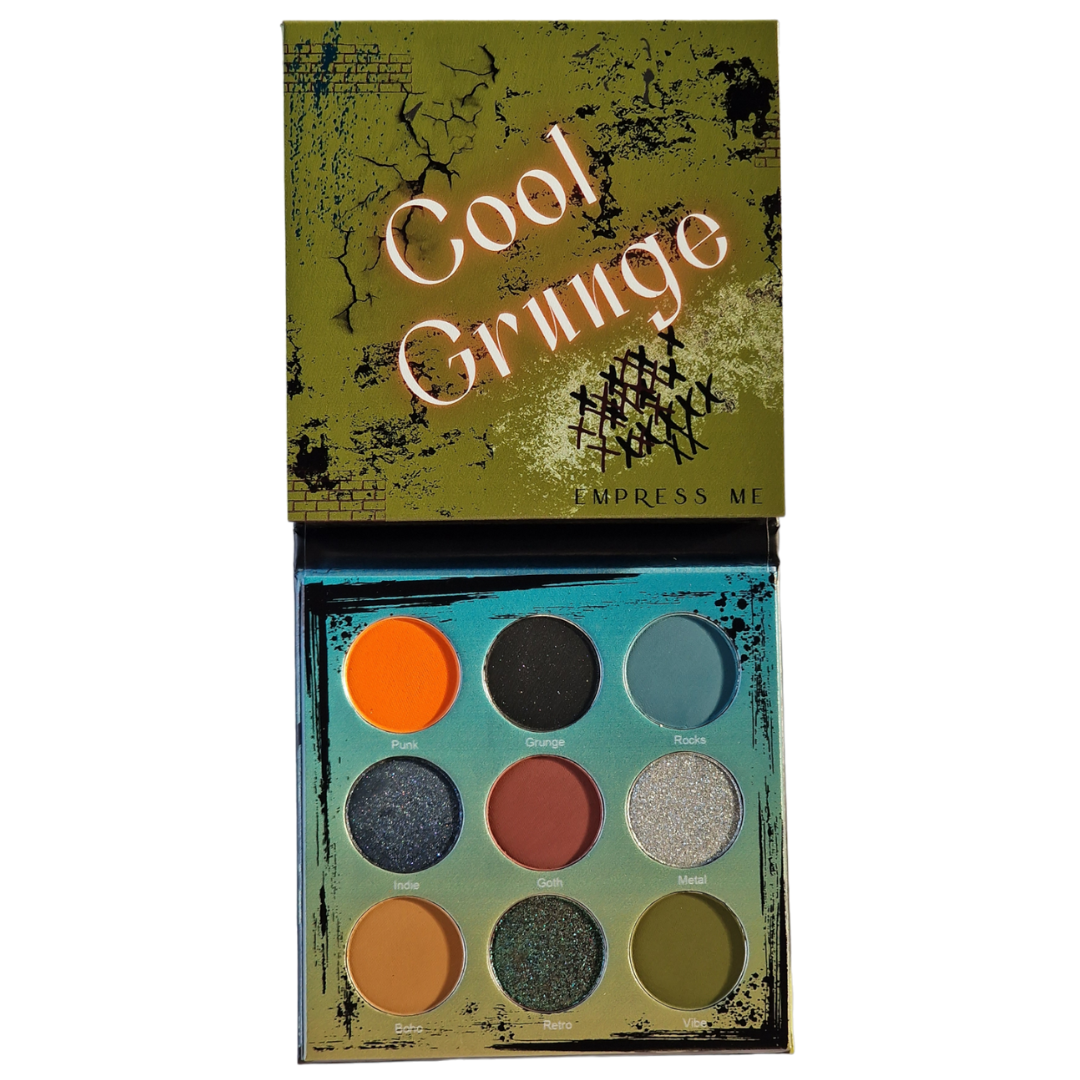 Cool Grunge eyeshadow palette. grunge makeup