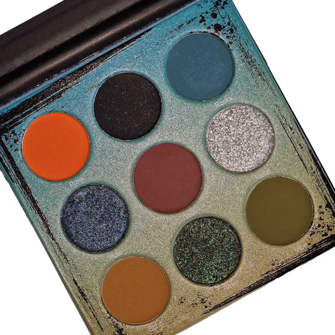 Cool Grunge eyeshadow palette. grunge makeup