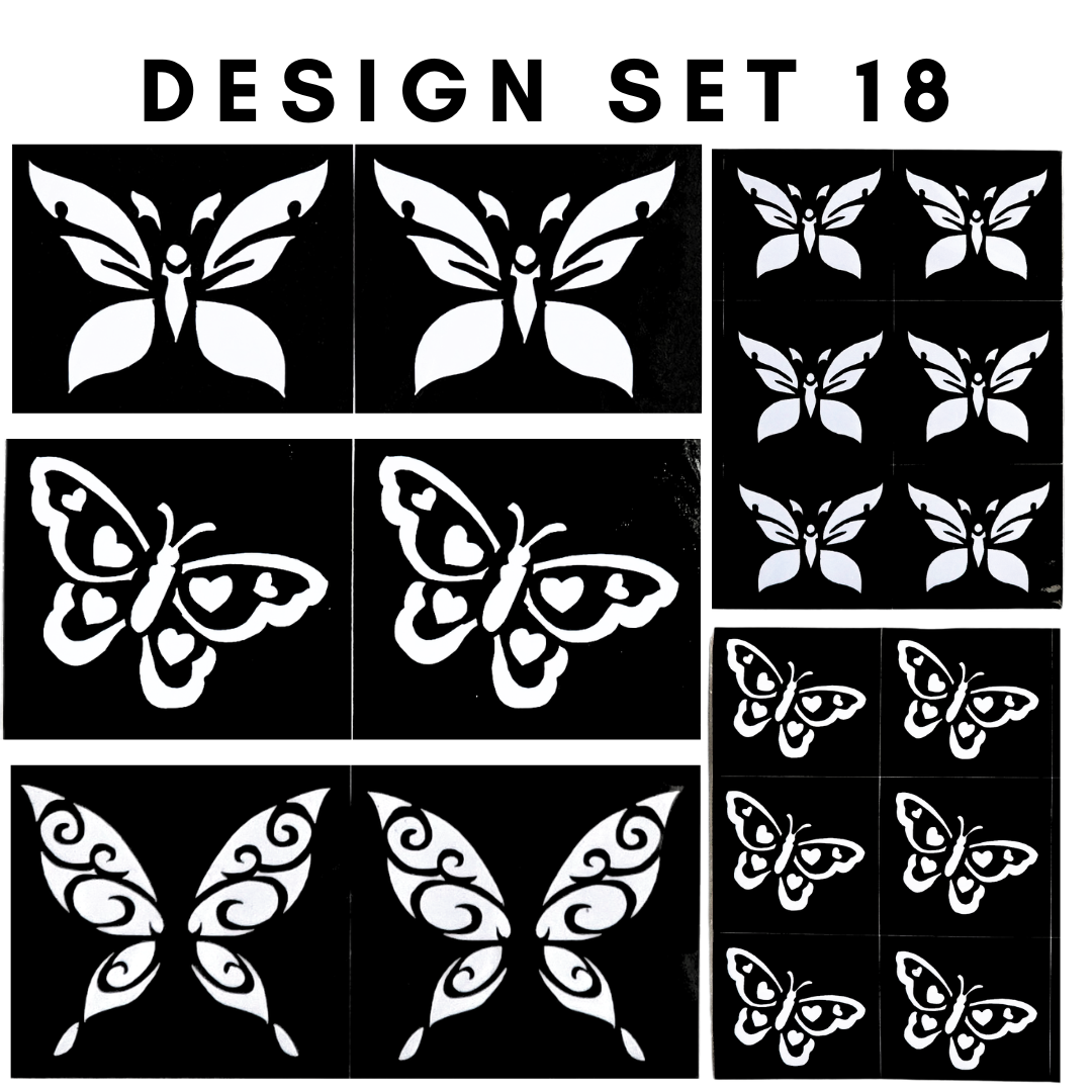 Glitter Body Tattoo Kit - As Seen on Social Media NEW!