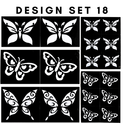 Glitter Body Tattoo Kit - As Seen on Social Media NEW!