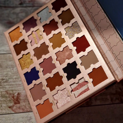Палитра теней для век SKIN Jigsaw